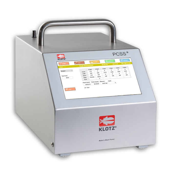 Abakus® mobil fluid touch Partikelzähler – Partikelzähler für Flüssigkeiten