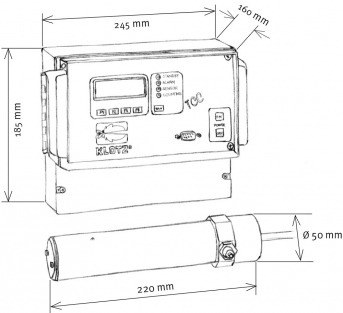 TCC particle counter